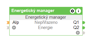 Energetický manager v Configu