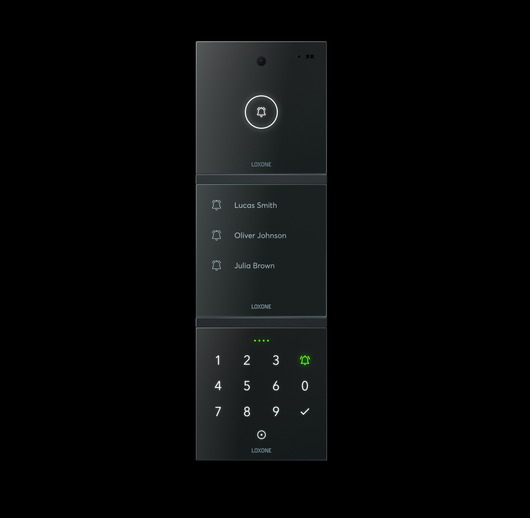 Touch Pure Flex v kombinácii s NFC Code Touch a Intercomom 