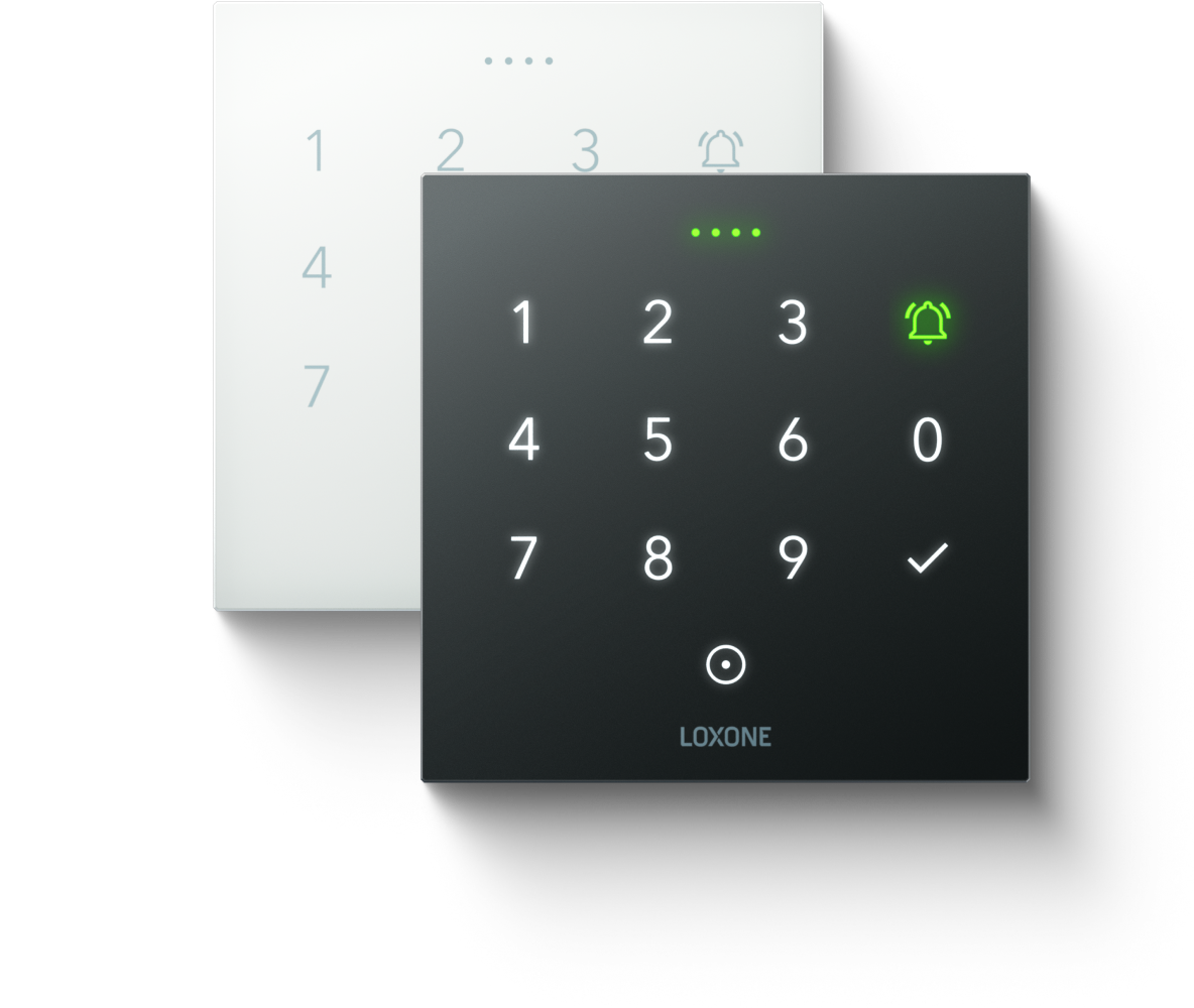 NFC Code Touch v bílé a antracitové barvě