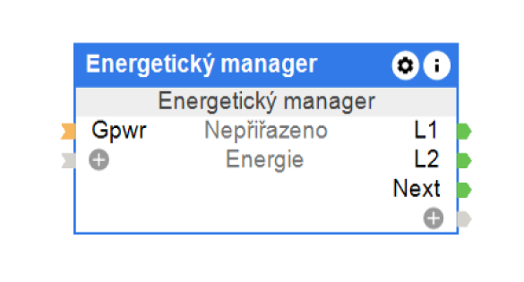 Blok Configu Energetický manager