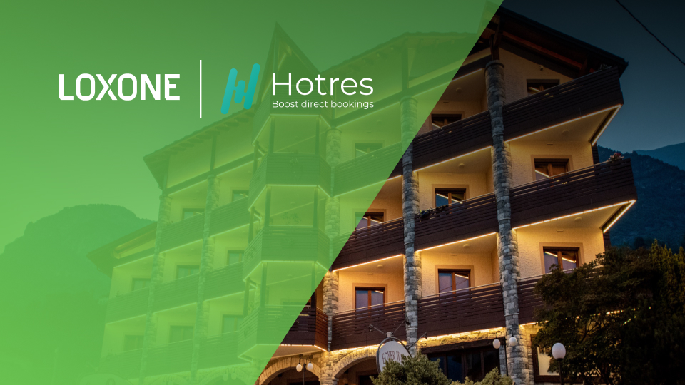 Ubytování ve znamení 21. století – Loxone a Hotres přebírají téměř 100 % zodpovědnosti od hoteliérů