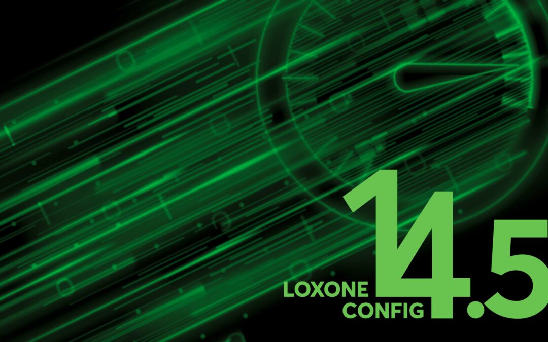 Nová verze: Loxone Config & App 14.5