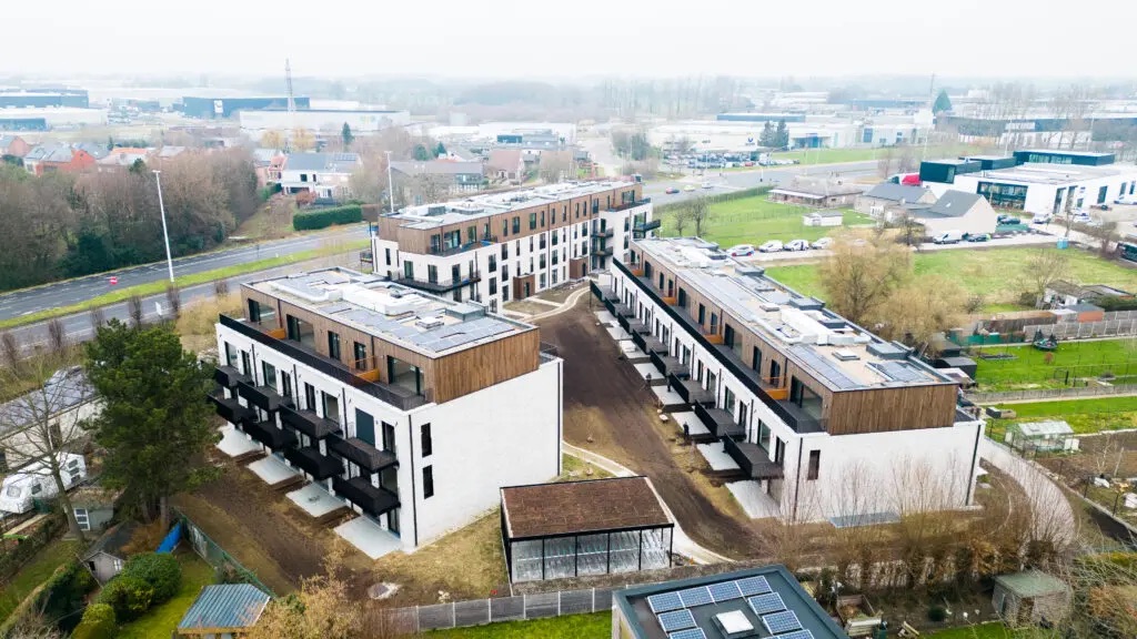 71 energeticky neutrálních apartmánů v belgickém Lieru