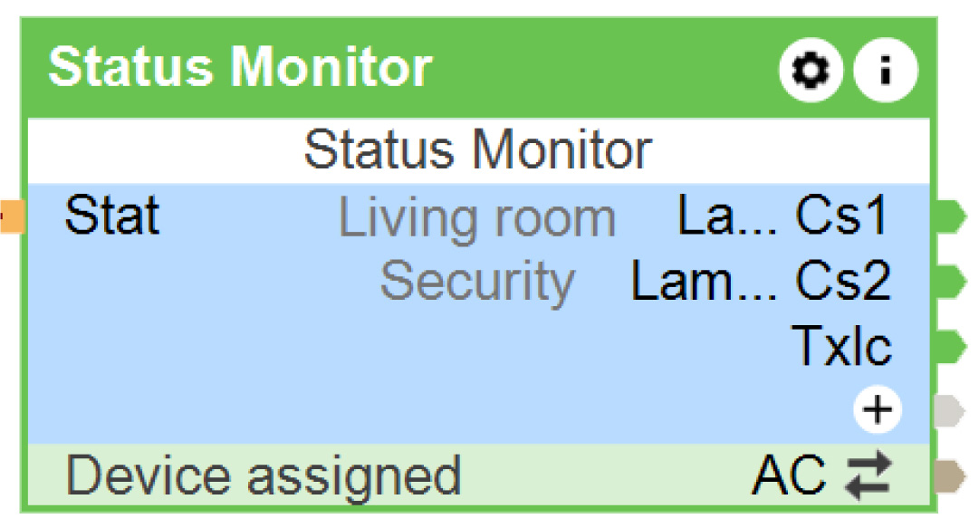 Blok Status Monitor