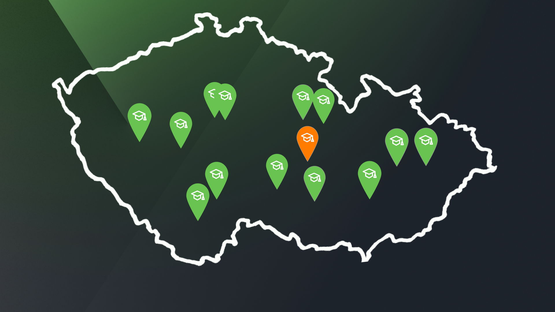 EDU mapa