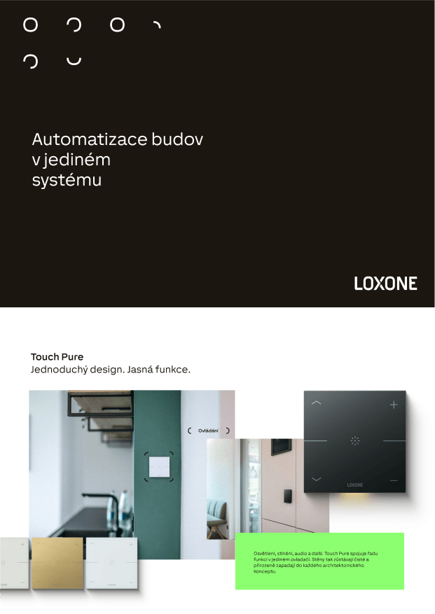 Obálka publikace LOXONE Lookbook pro architekty