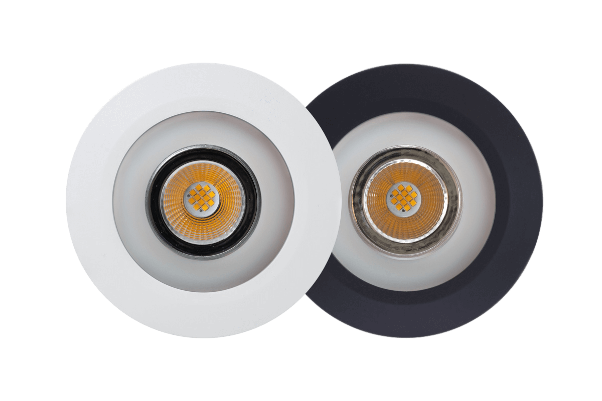 Loxone LED Spot RGBW 24V - Weiss und Anthrazit