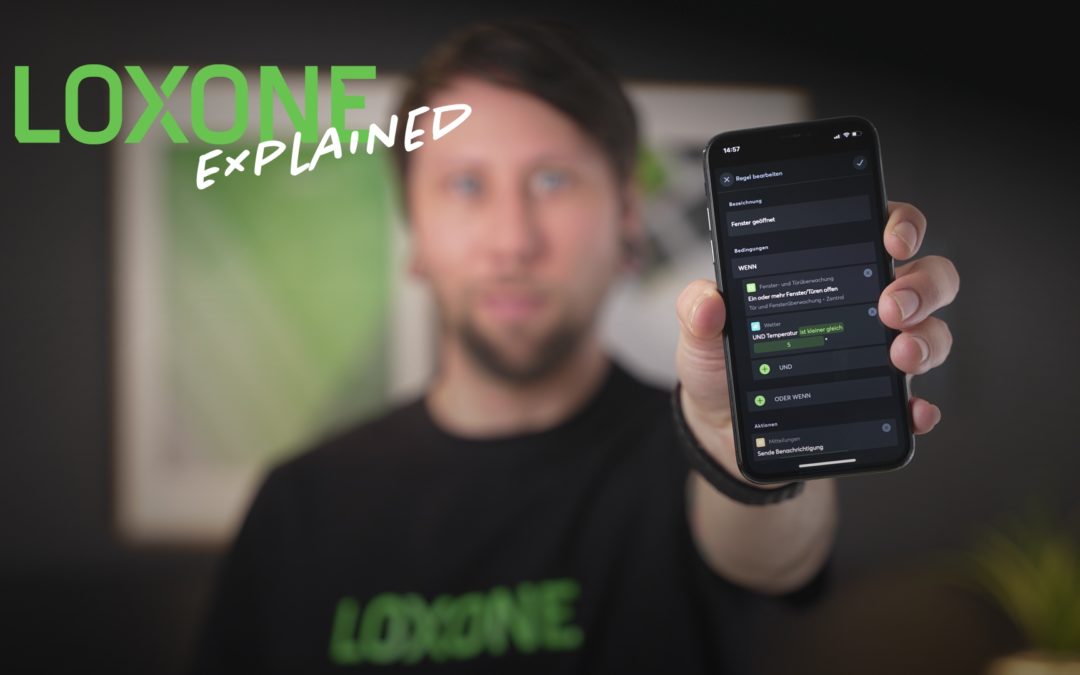 Automatik Designer Logiken direkt in der App umsetzen – Loxone Explained