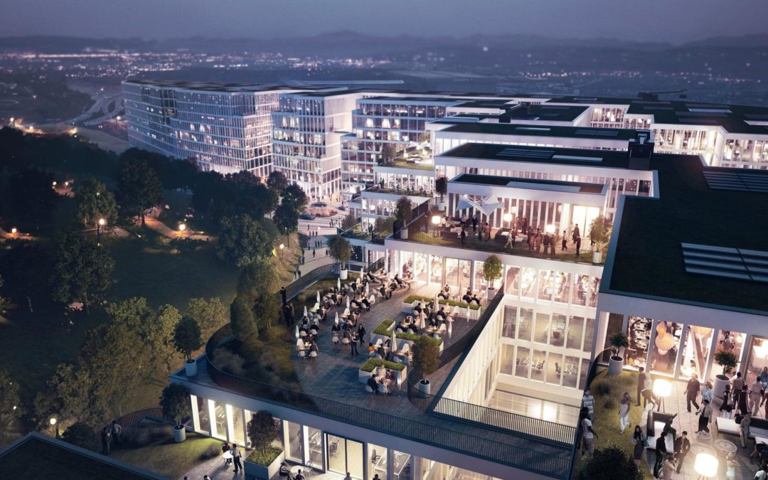 Loxone im Gewerbe: Intelligentes Büro im Circle Zürich