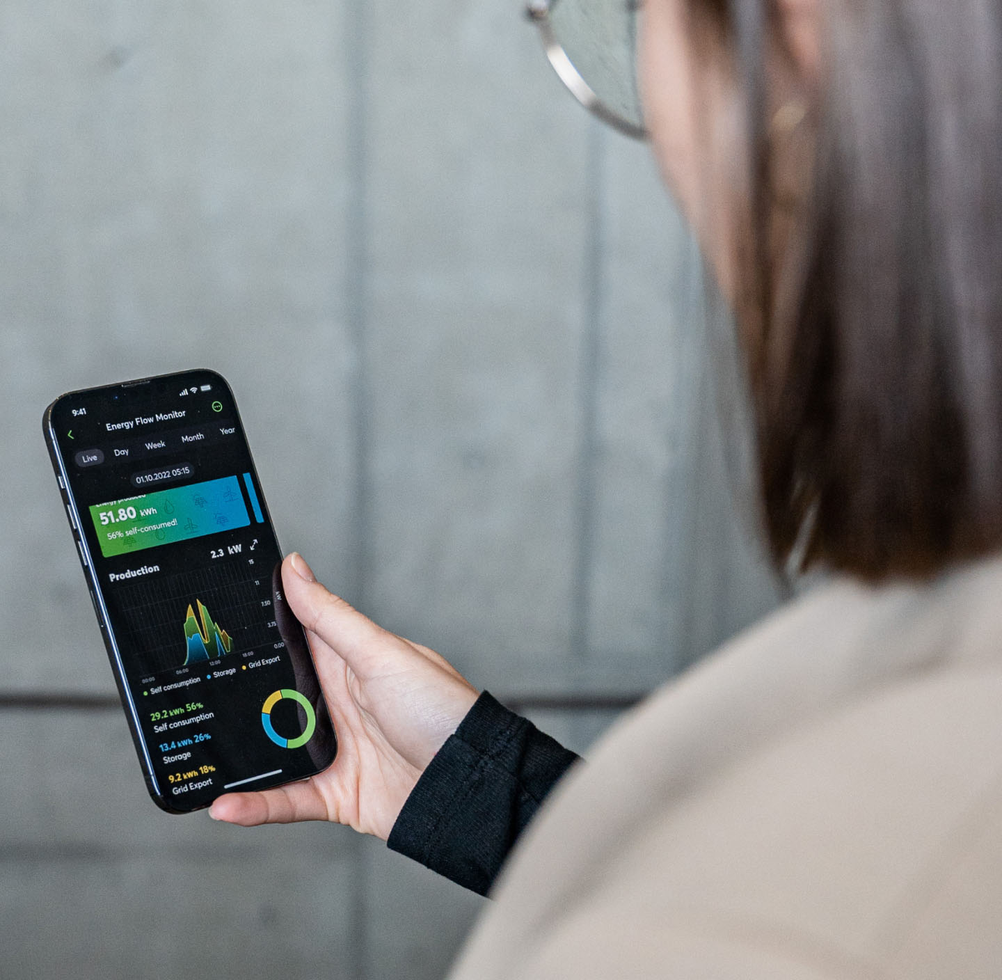 Bedienen Sie Ihr Smart Home mit der Loxone App.