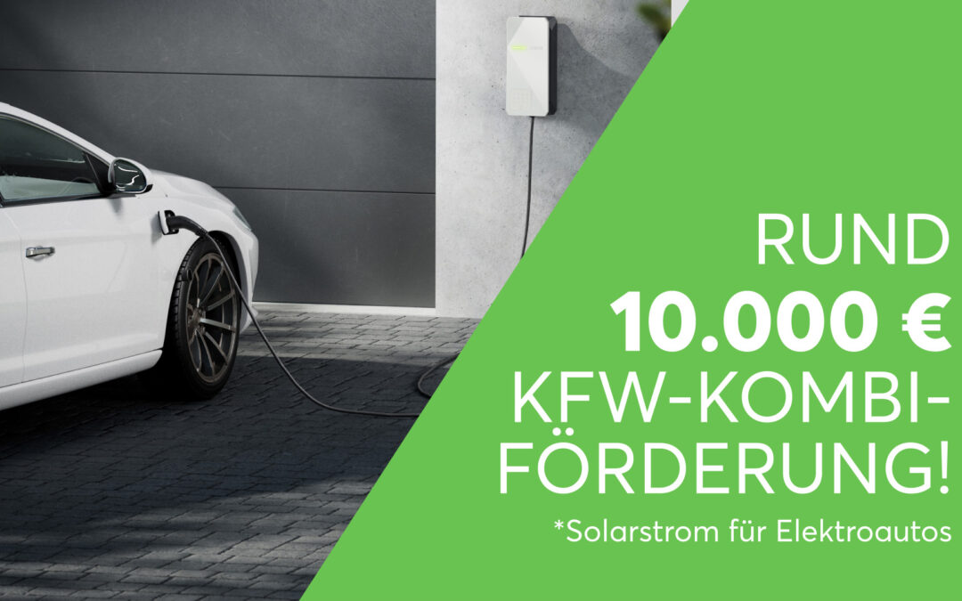 NEU: Rund 10.000€ KfW-442-Förderung für den Kauf von PV-Anlage + Speicher + Wallbox in Deutschland!