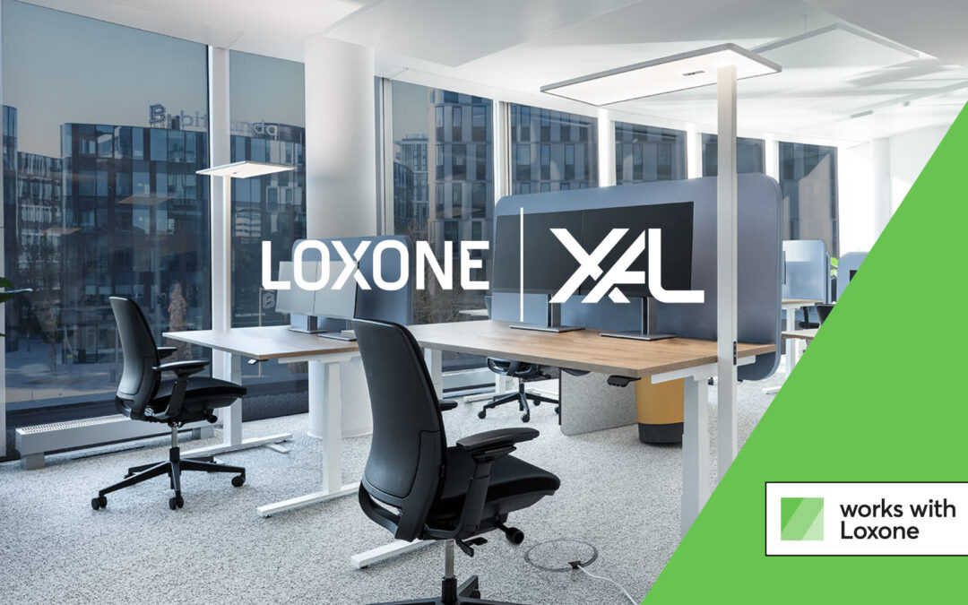 XAL BETO & XAL TASK works with Loxone: Die Kunst der richtigen Beleuchtung am Arbeitsplatz