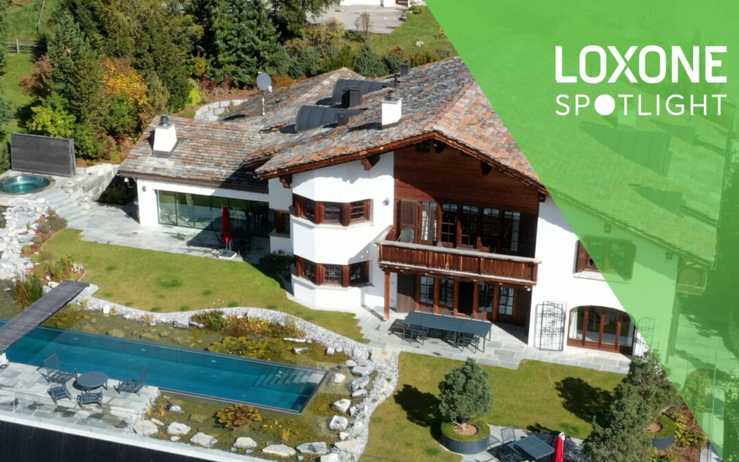 Vollautomatisierter Zweitwohnsitz in den Schweizer Alpen