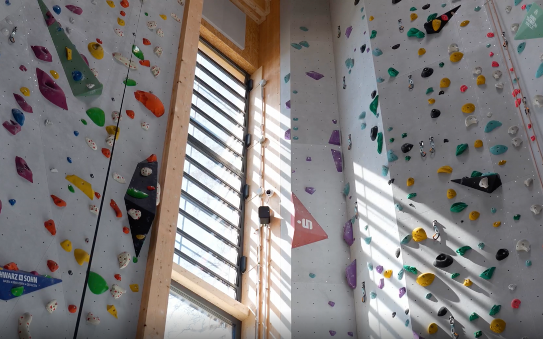 So wird eine Kletterhalle smart