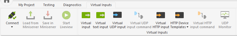 Adding A Virtual Input Command UDP Monitor Loxone Config