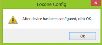 Loxone Config PWM DMX Popup Configuration
