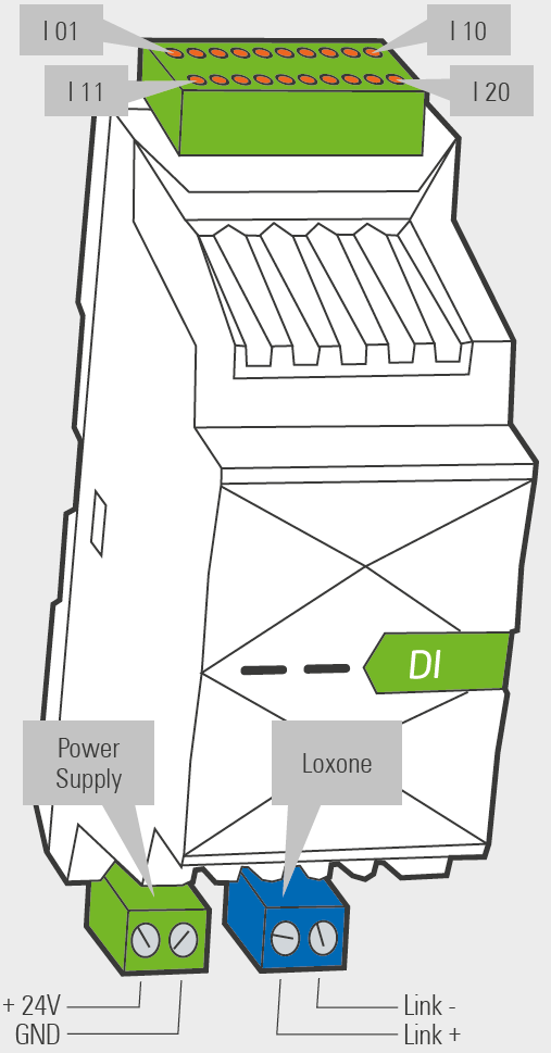 DI Extension Loxone Smart Home Automation UK