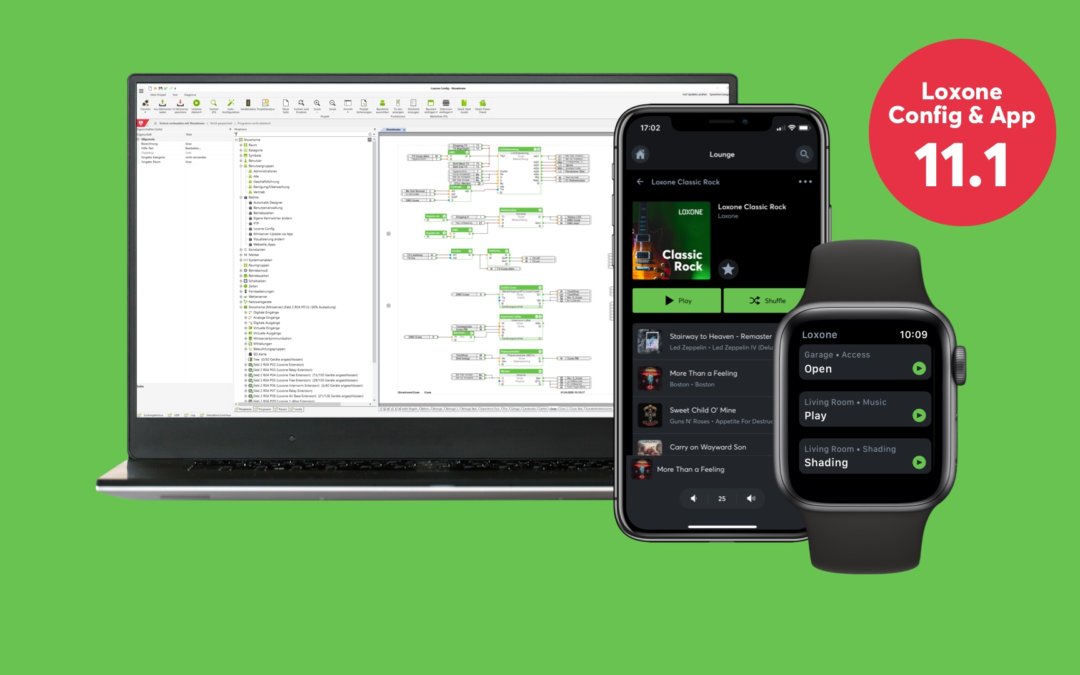 NEW: Loxone Config and App V11.1