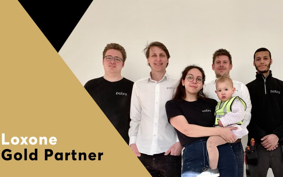 Potes Smart Homes become a Loxone Gold Partner