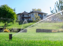 Home automation watering the garden