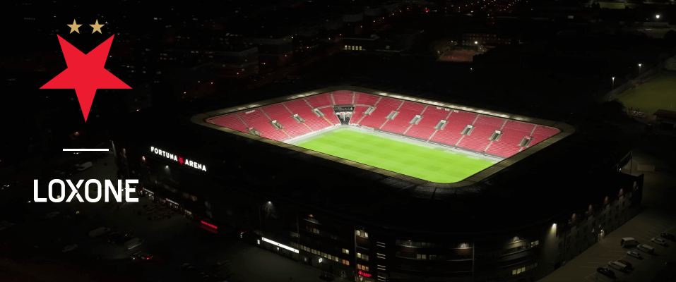 Top tier automated LED pitch lighting at Slavia Prague’s Fortuna Arena