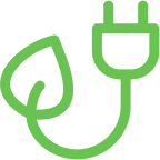 Icon nachhaltige Stromnutzung