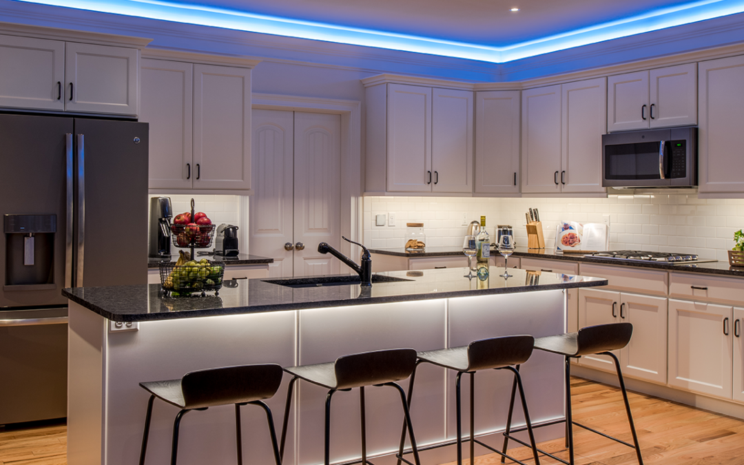 How to create stunning under cabinet lighting
