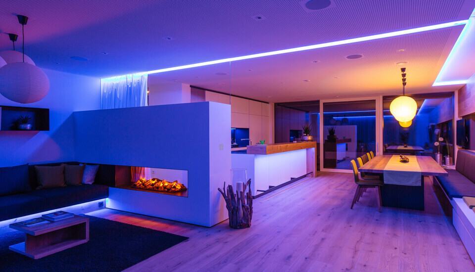 Ambient Lighting: Utilize LED Lights to 