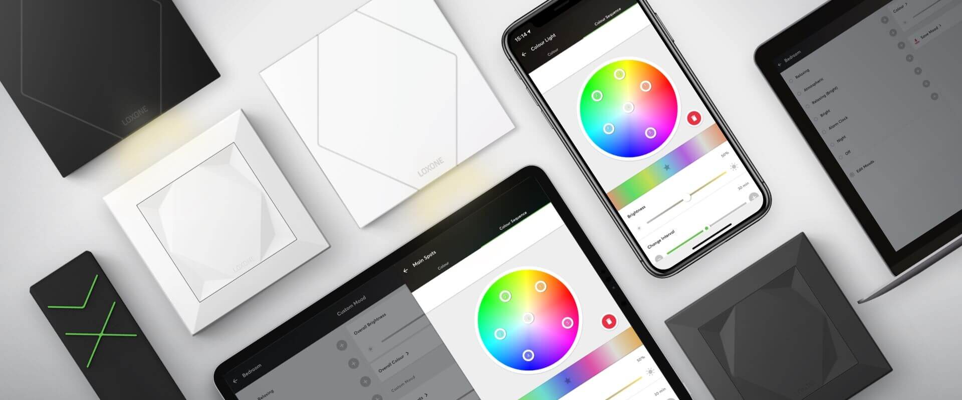 Smart lighting controls with Loxone LED lighting system