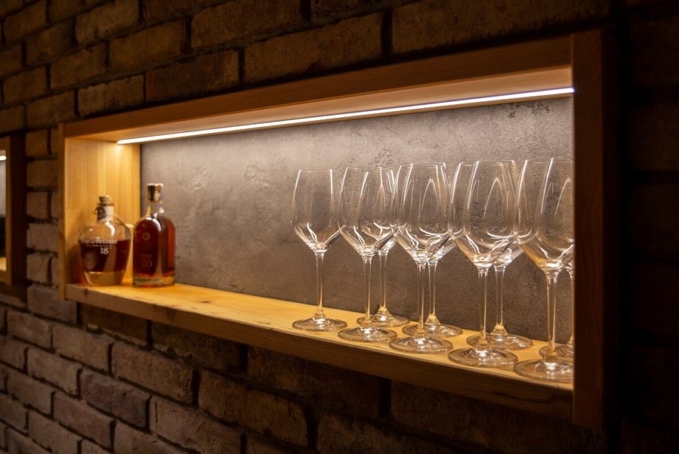 Wine tasting cellar enhanced by automation Loxone Blog