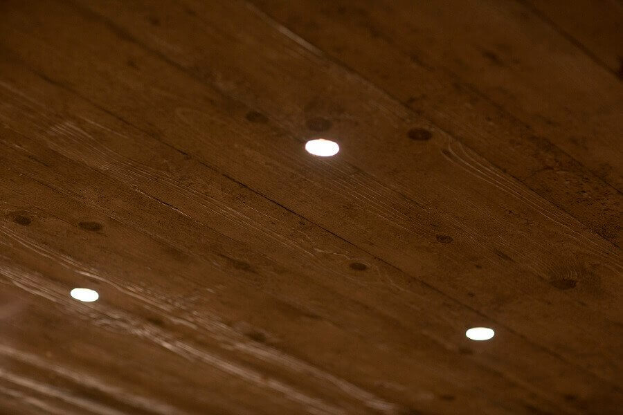 LED Spots in ceiling