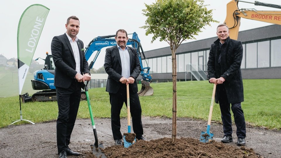 Breaking ground for Loxone Campus