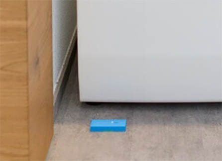 water sensor on kitchen floor