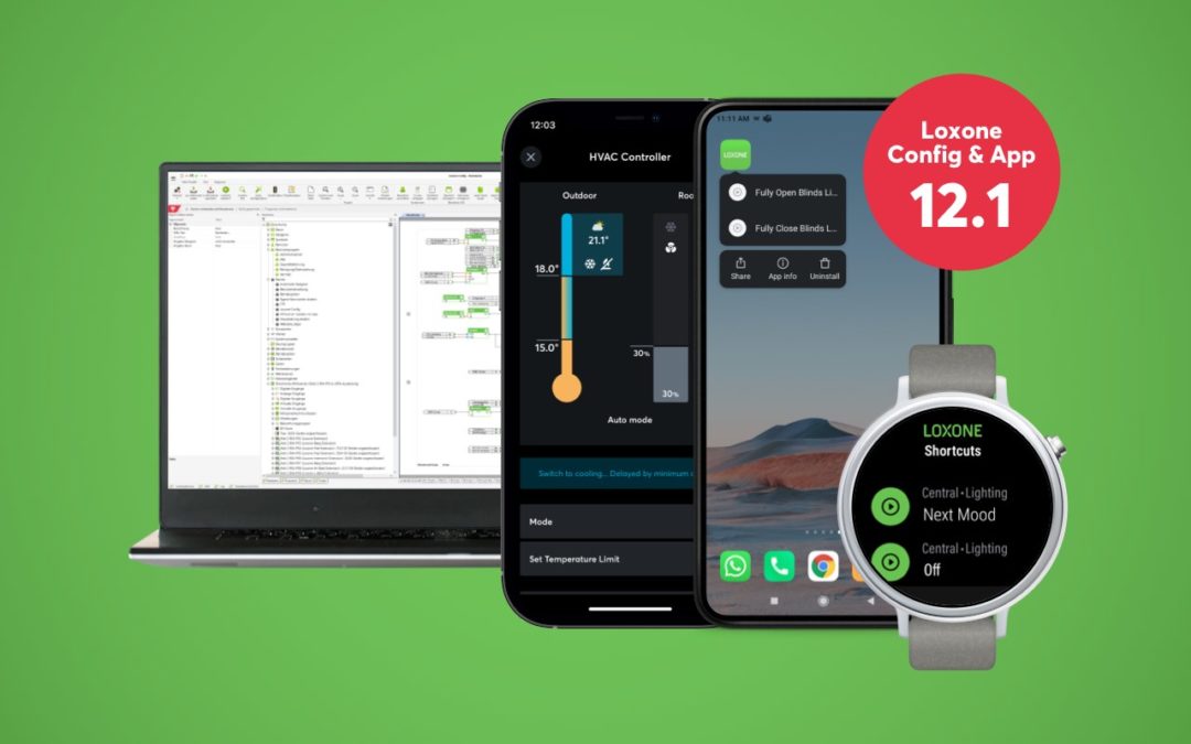 New: Loxone Config & App 12.1