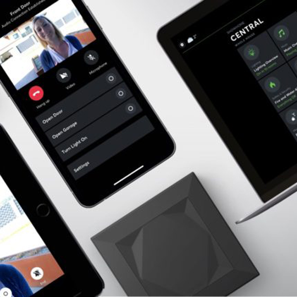 Smart security and access control functions in the app