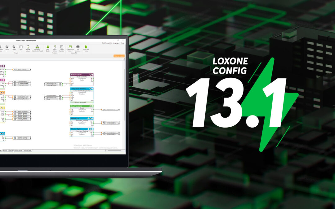 Next level energy management: Loxone Config & App 13.1