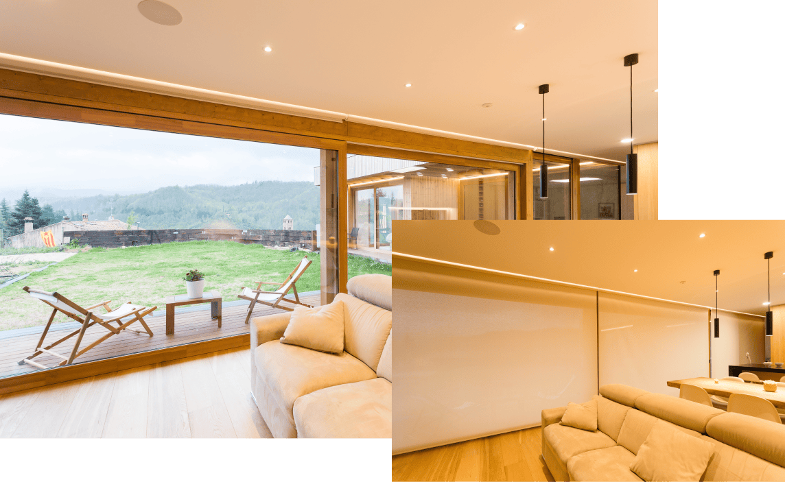 automated shades for luxury living
