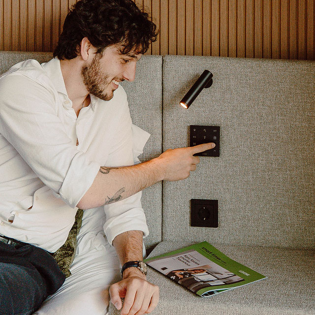 smart hotel room automation