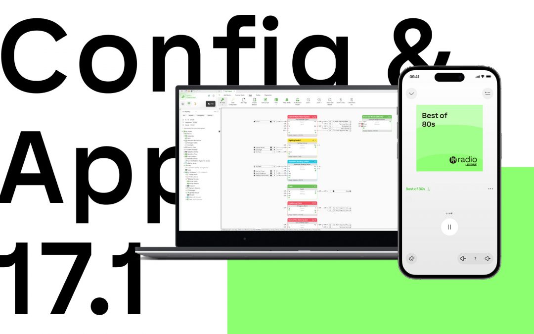 Config & App 17.1: AI, LOXONE radio, & more.