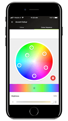 Loxone Smart Home App 9 - Farbwechsler