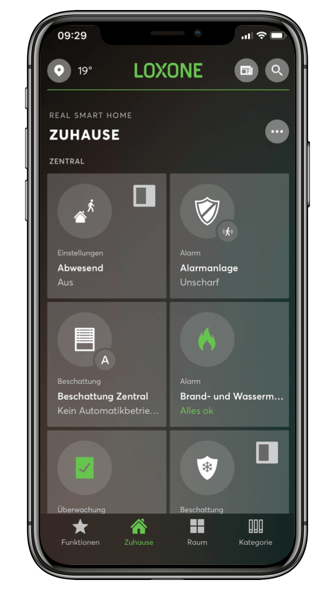 Smart Home App - Personalisierung