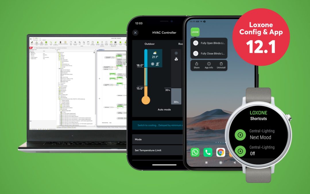 Loxone Config y App 12.1