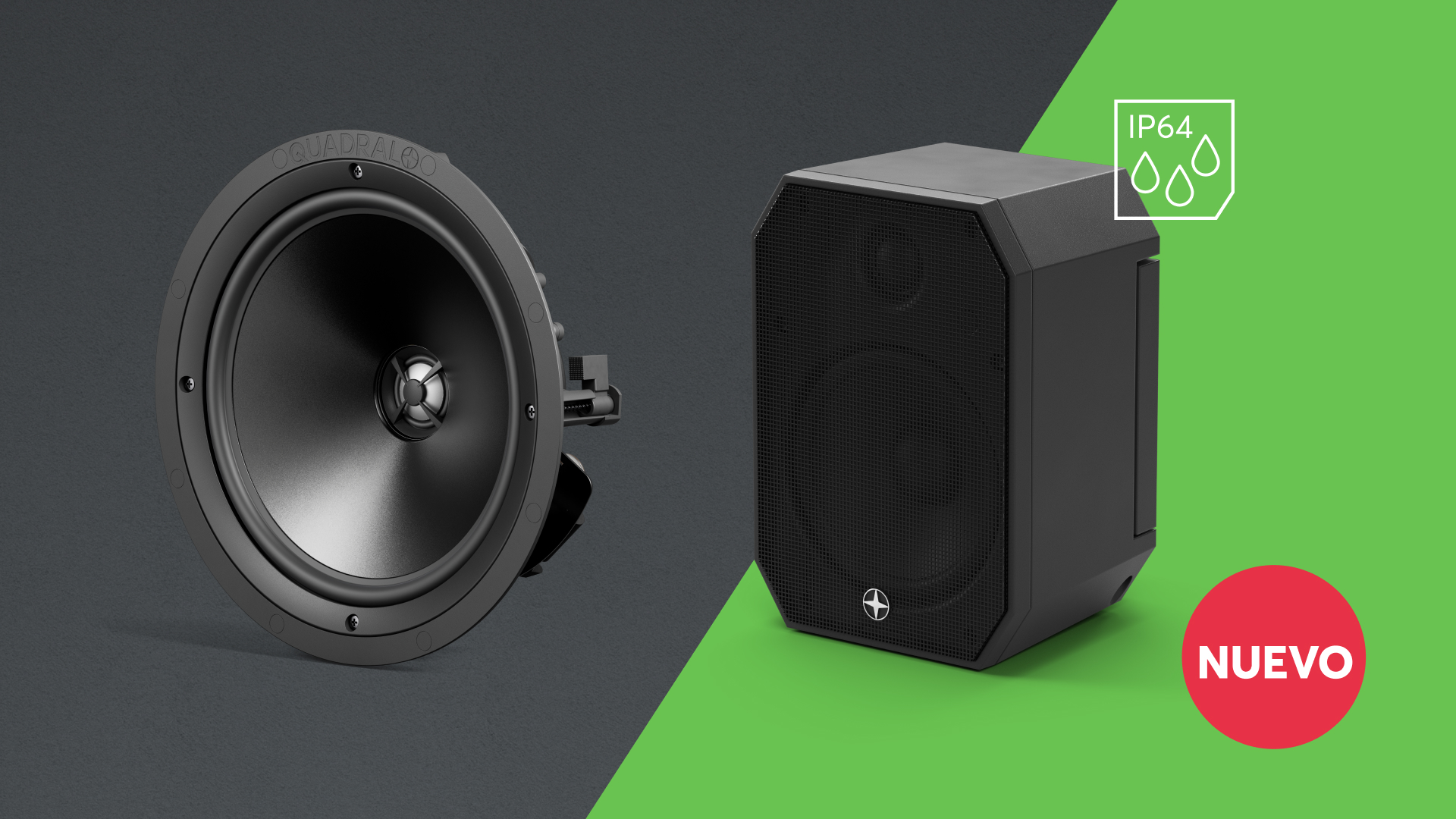 Nuevos Install Speaker 10 & Satellite Speaker IP64 ESES Loxone
