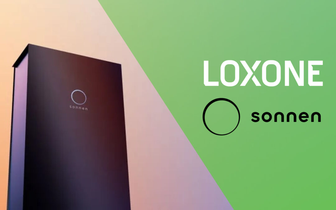 Colaboración Loxone y sonnen: automatización y almacenamiento juntos