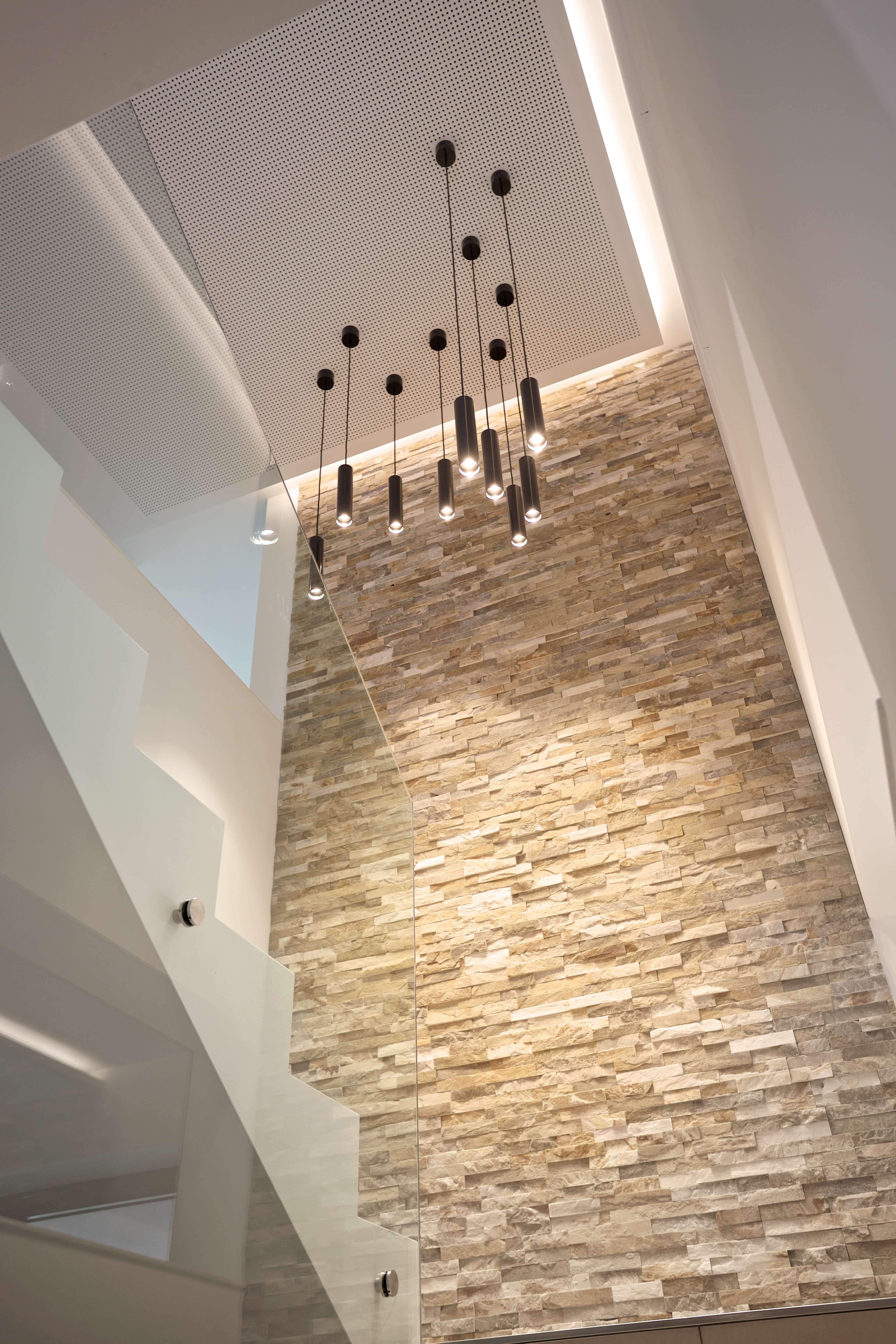 Eclairage indirect plafond salon - ruban LED en éclairage indirect