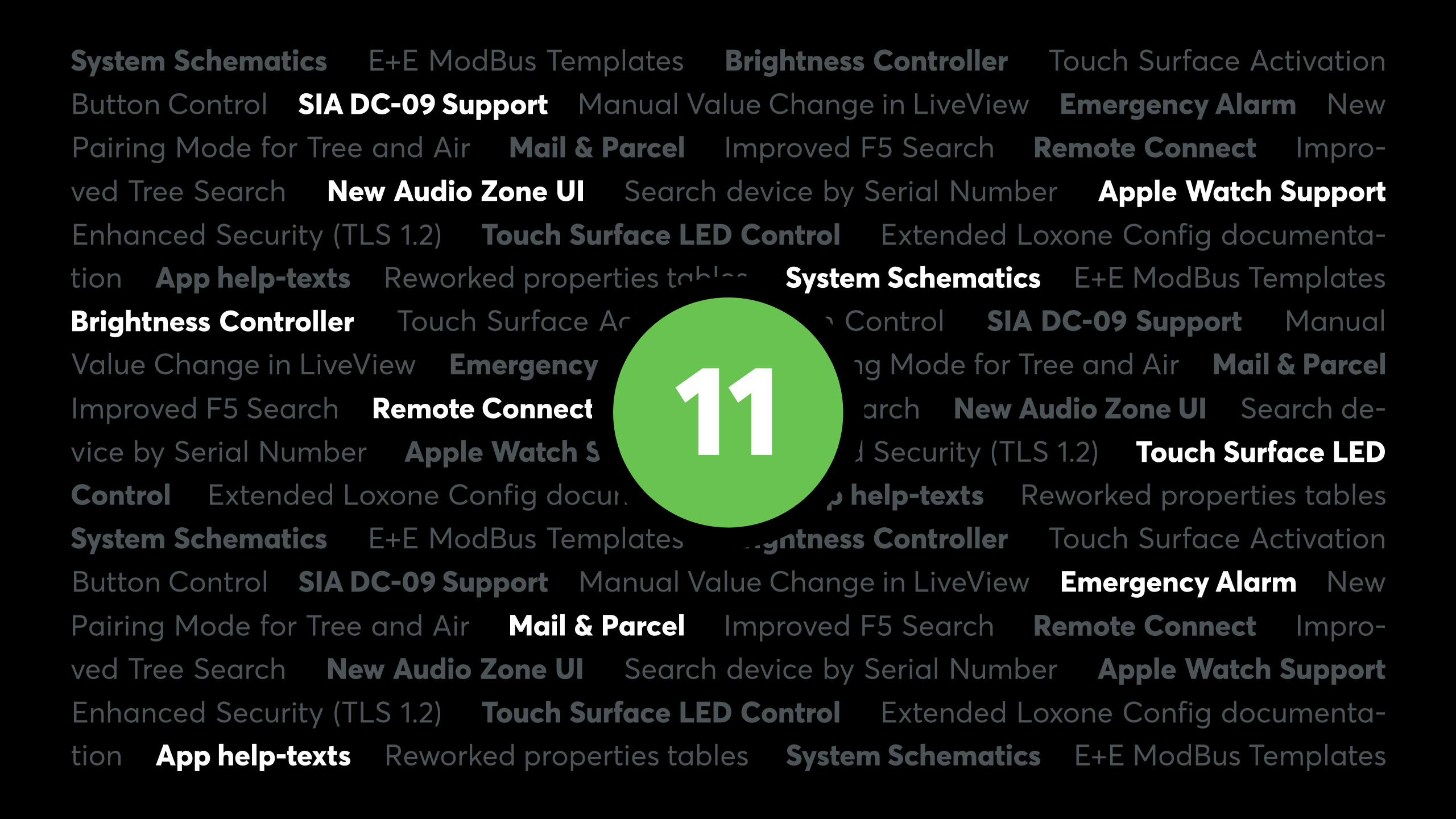 Wordcloud Features Config 11