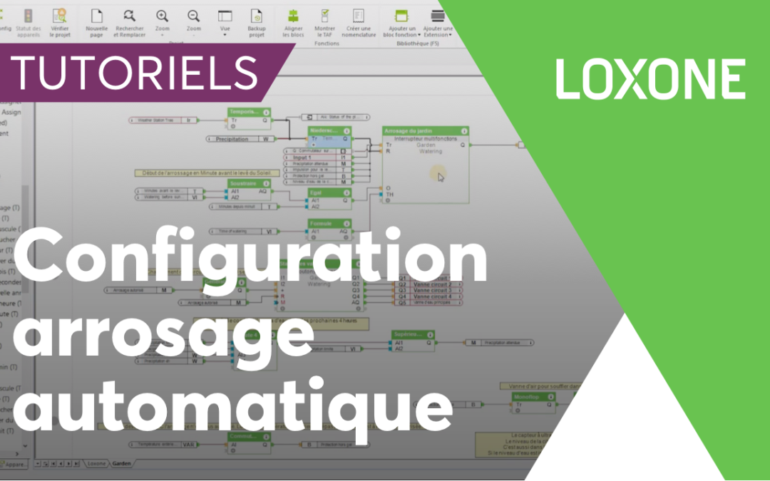 10 Projets qui n’ont besoin que d’un Miniserver – Partie 4 :  Arrosage automatique