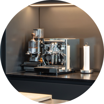 Tueur de veille Cuisine dans une smart home