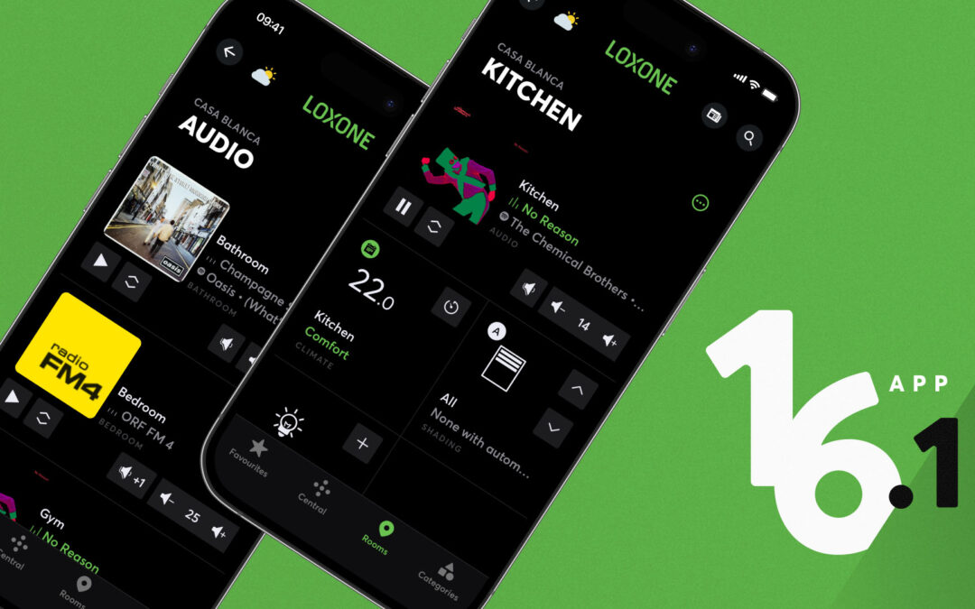 Nouveau : Loxone App 16.1