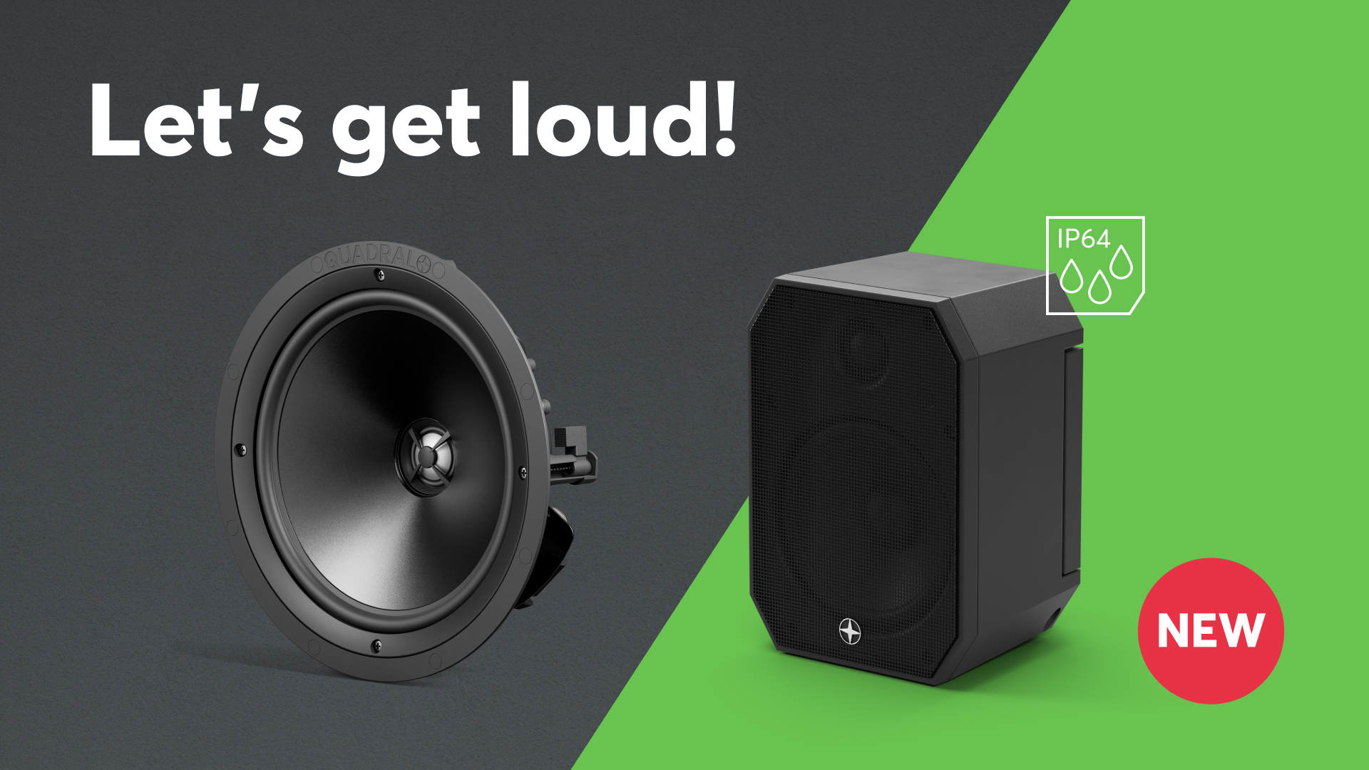 Blog NEW Quadral Install Speaker 10 Passive & Satellite Speaker IP64